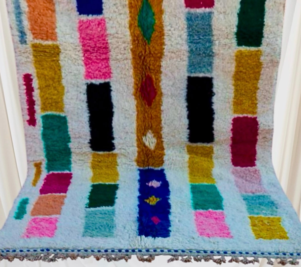 Carpet Beni Ouarain Rug LARGE size 300 x 200 cm || 9.84 x 6.56 ft