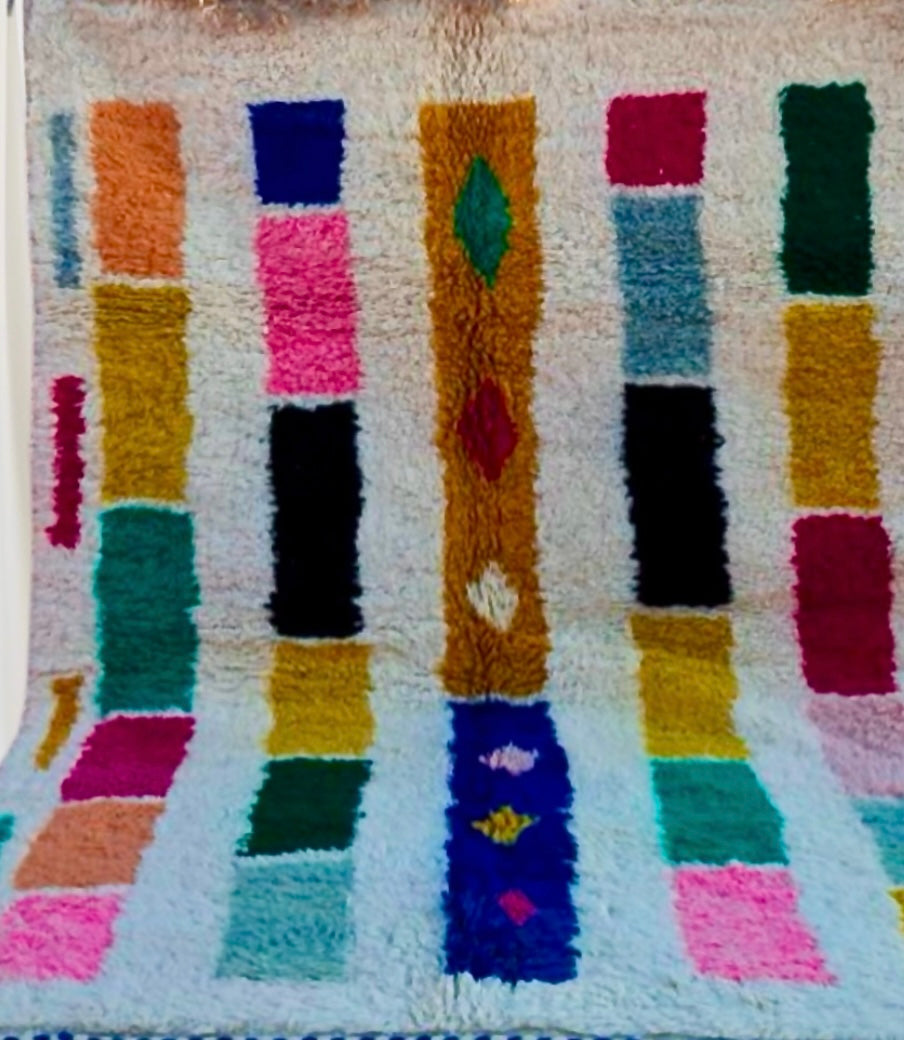 Carpet Beni Ouarain Rug LARGE size 300 x 200 cm || 9.84 x 6.56 ft