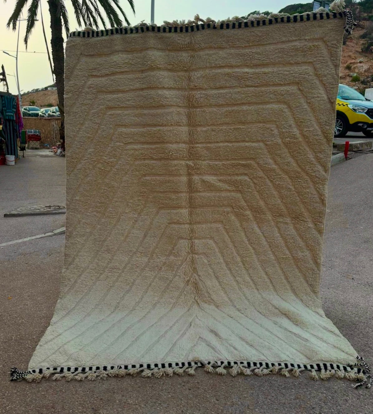 Carpet Beni Ouarain Rug LARGE size 300 x 200 cm || 9.84 x 6.56 ft