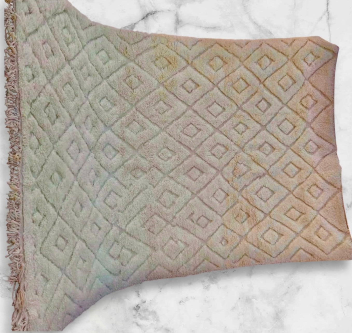 Carpet Beni Ouarain Rug LARGE size 300 x 200 cm || 9.84 x 6.56 ft