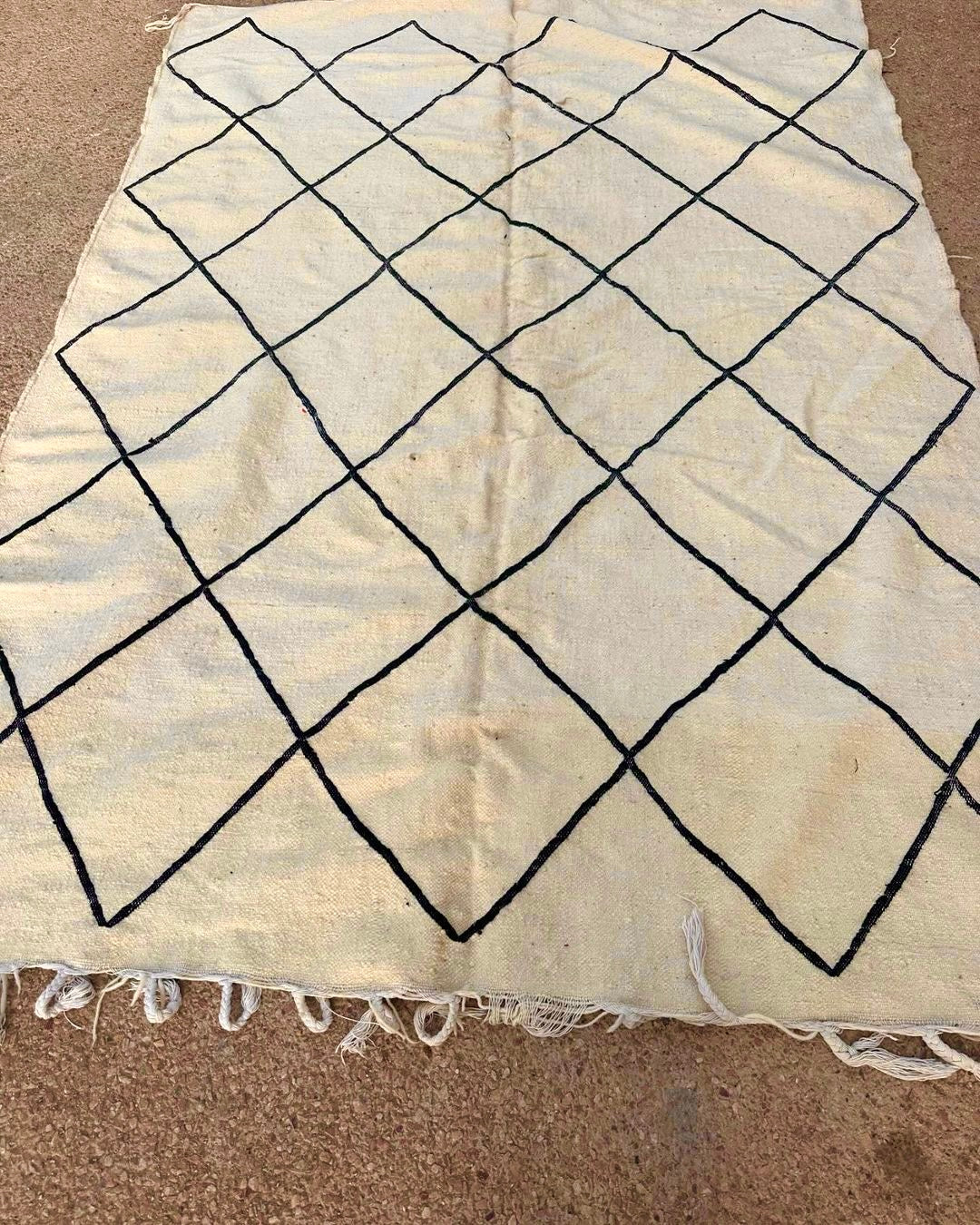 Carpet kelim size size 300 x 200 cm || 9.84 x 6.56 ft