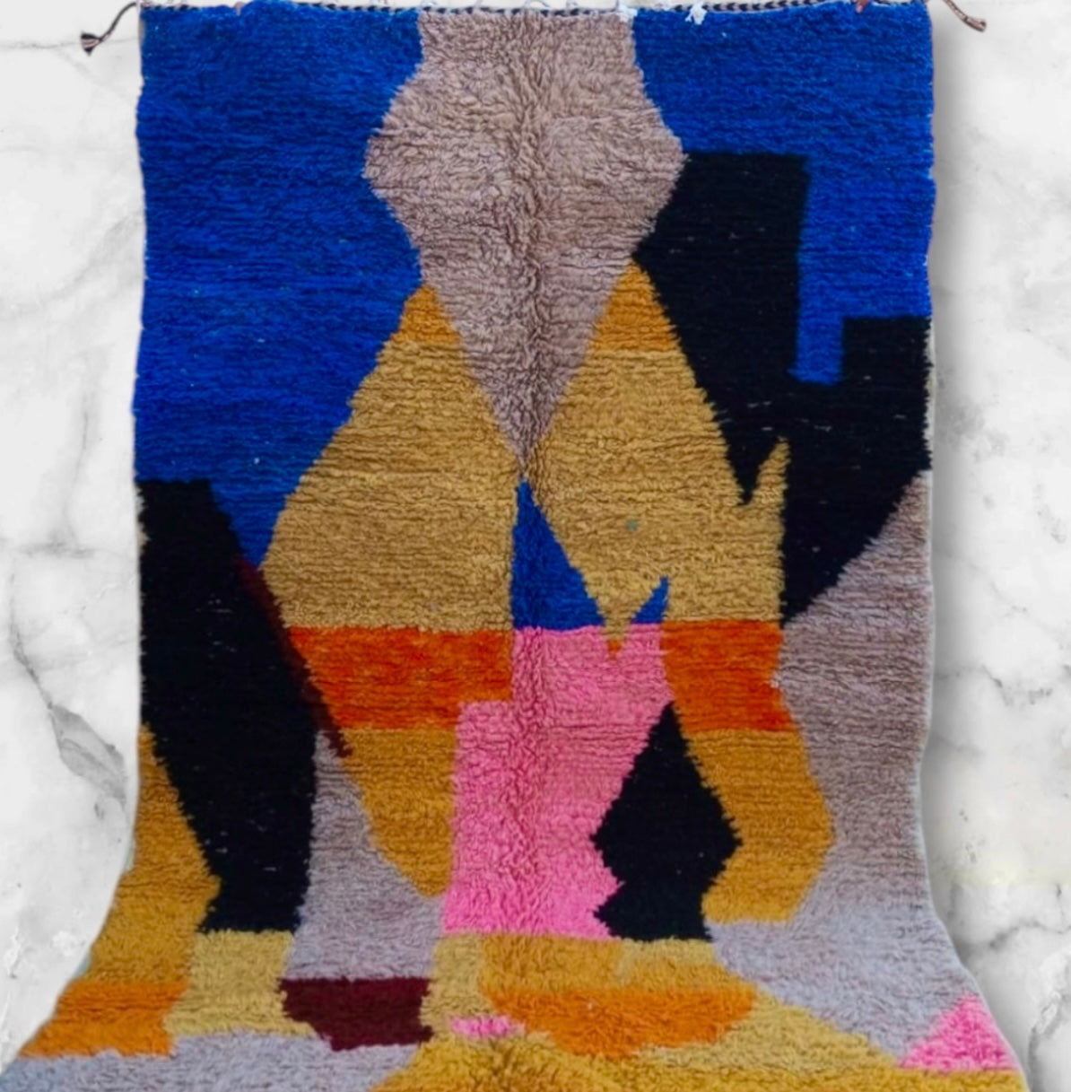 Beni Ouarain Rug size 250 x 150 cm || 8.2 x 4.92 ft