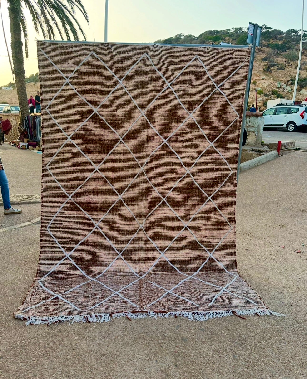 Carpet kelim size size 300 x 200 cm || 9.84 x 6.56 ft
