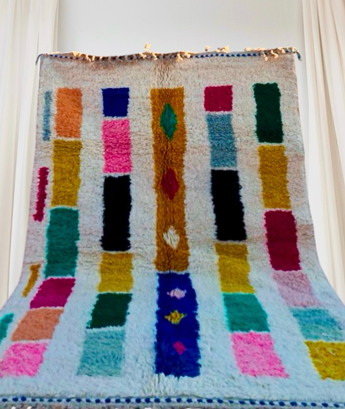 Carpet Beni Ouarain Rug LARGE size 300 x 200 cm || 9.84 x 6.56 ft