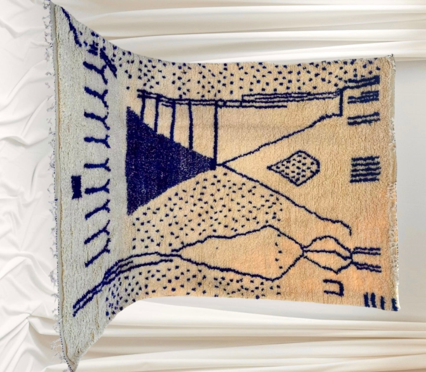 Handmade Azilal Rug, size 300 x 200 cm || 9.84 x 6.56 ft