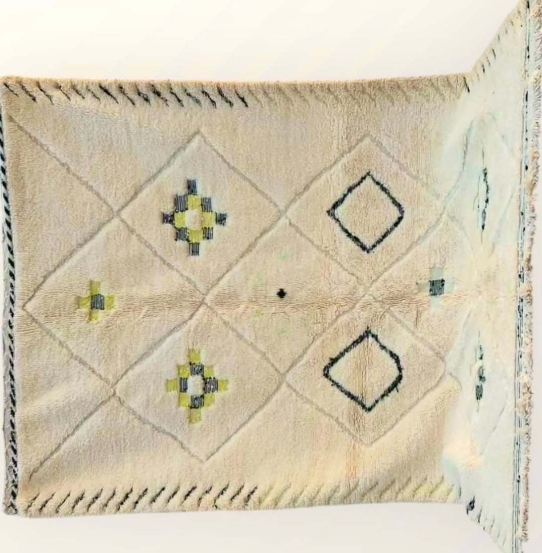 Carpet Beni Ouarain Rug LARGE size 300 x 200 cm || 9.84 x 6.56 ft