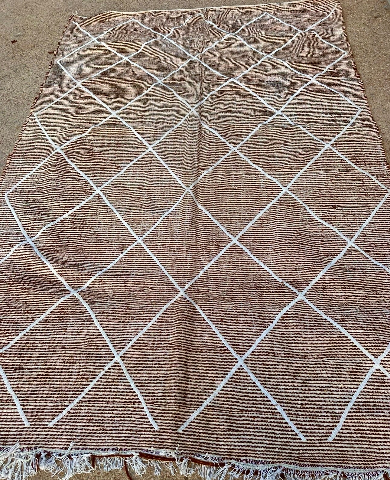 Carpet kelim size size 300 x 200 cm || 9.84 x 6.56 ft