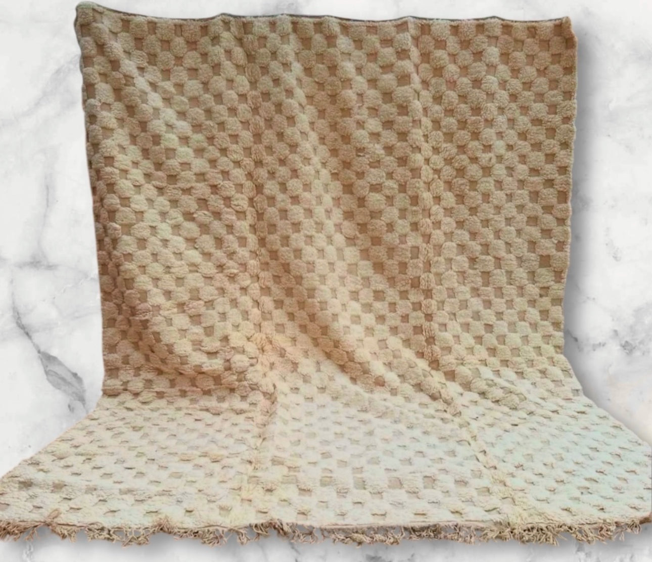 Carpet Beni Ouarain Rug LARGE size 350 x 300 cm || 11.48 x 9.84 ft