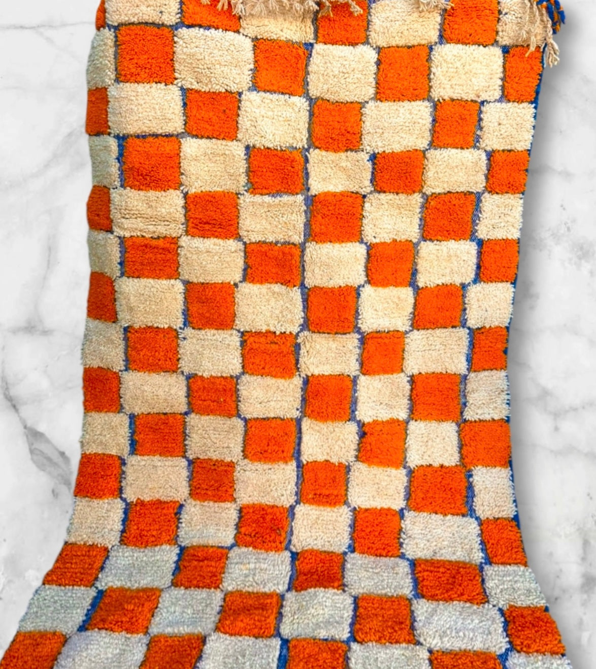 Beni Ouarain Rug size 250 x 150 cm || 8.2 x 4.92 ft