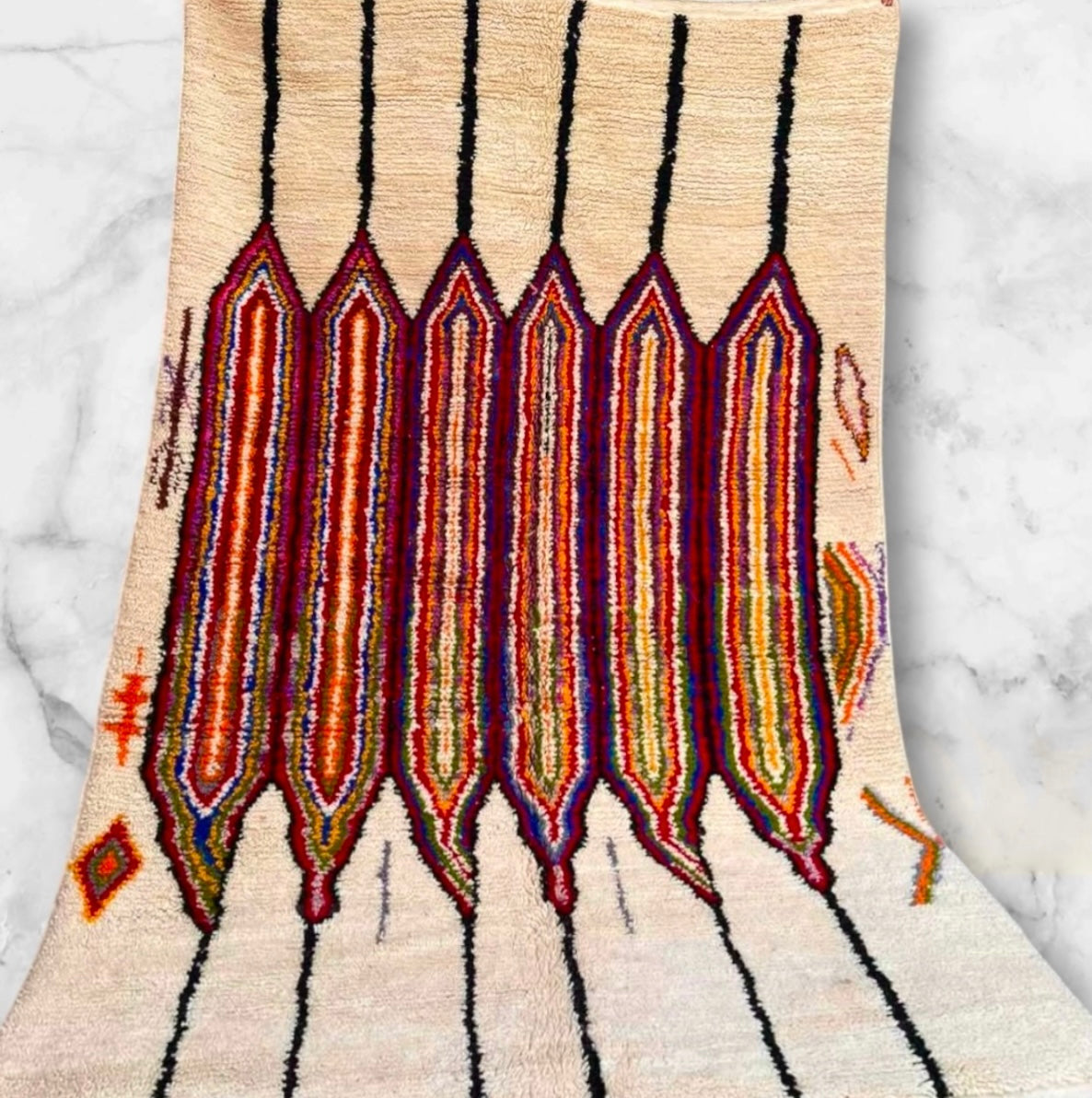 Azilal Rug, size 300 x 200 cm || 9.84 x 6.56 ft