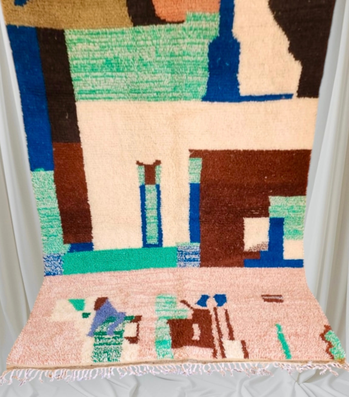 Handmade Azilal Rug, size 300 x 200 cm || 9.84 x 6.56 ft
