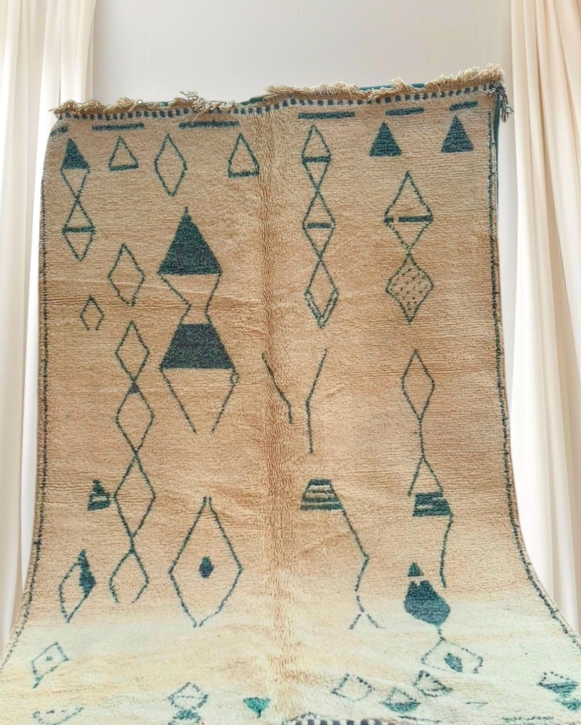 Carpet Beni Ouarain Rug LARGE size 300 x 200 cm || 9.84 x 6.56 ft