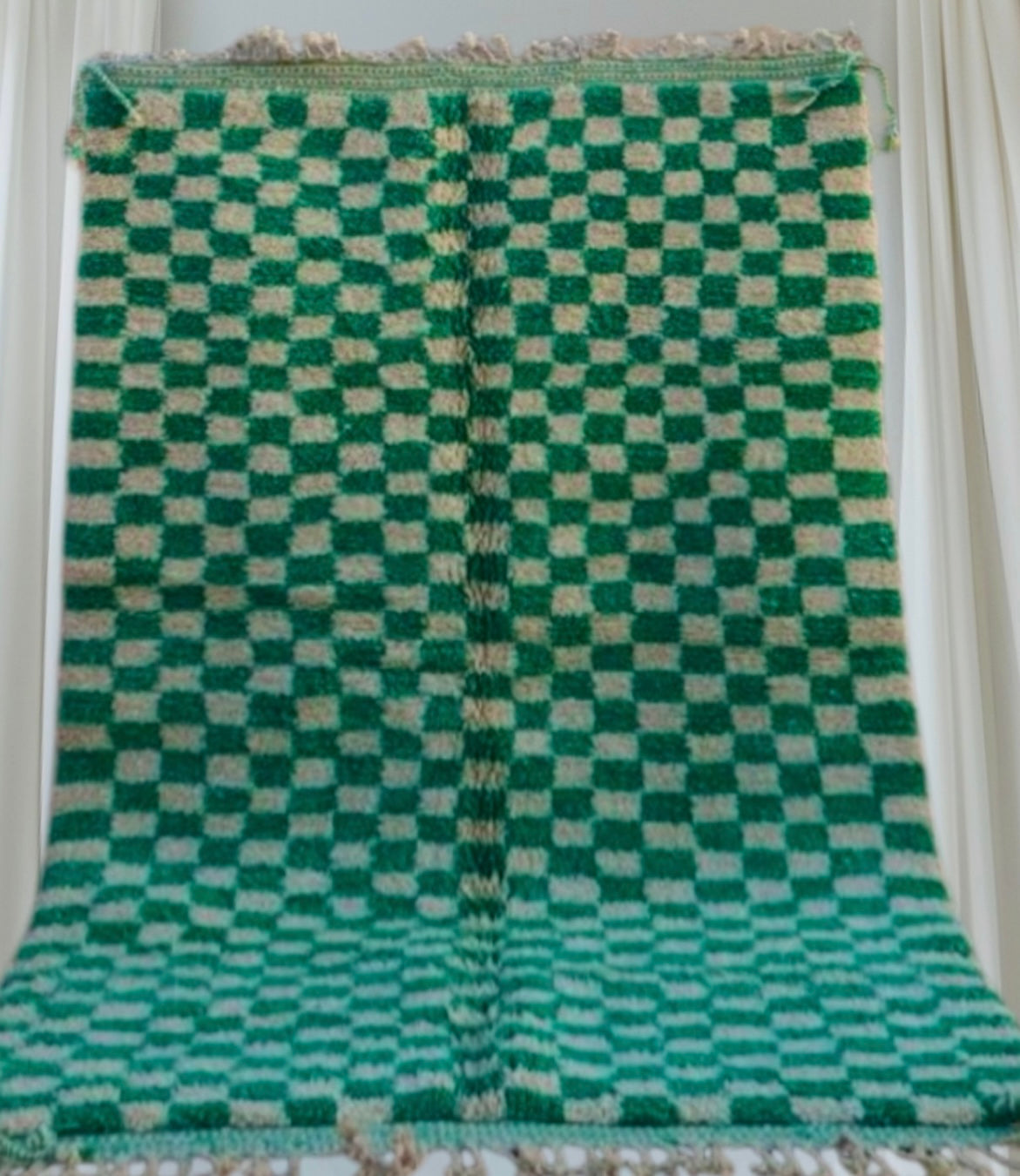 Beni Ouarain Rug size 250 x 150 cm || 8.2 x 4.92 ft