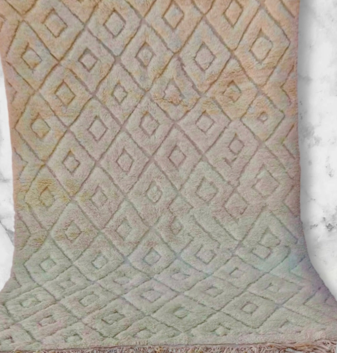 Carpet Beni Ouarain Rug LARGE size 300 x 200 cm || 9.84 x 6.56 ft