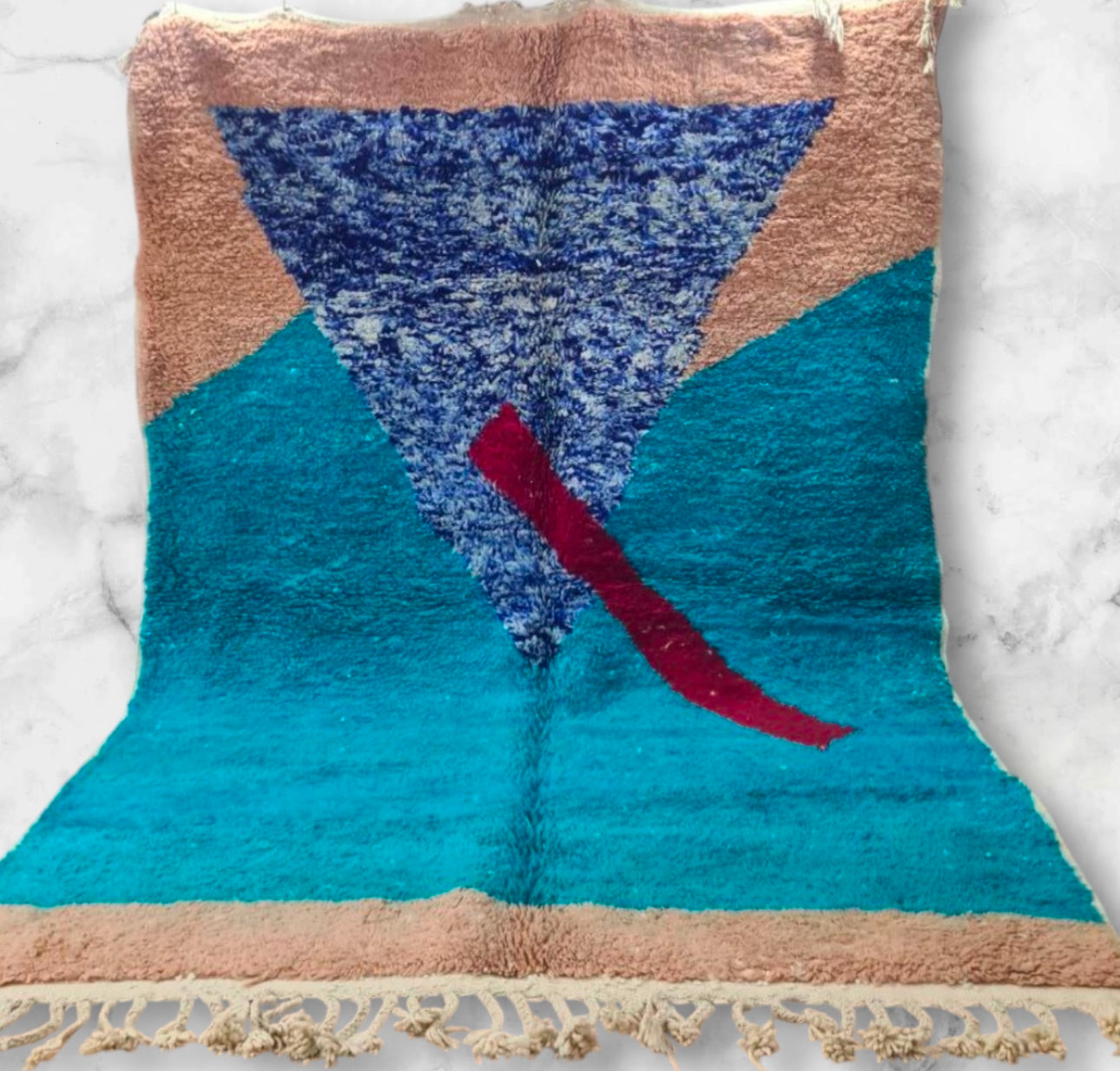 Carpet Beni Ouarain Rug LARGE size 300 x 200 cm || 9.84 x 6.56 ft