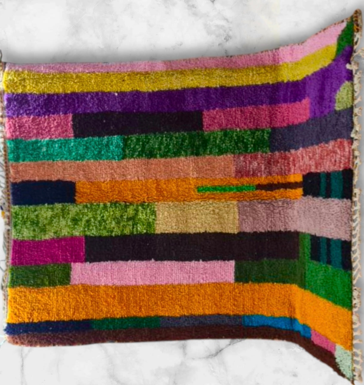 Beni Ouarain Rug size 250 x 150 cm || 8.2 x 4.92 ft