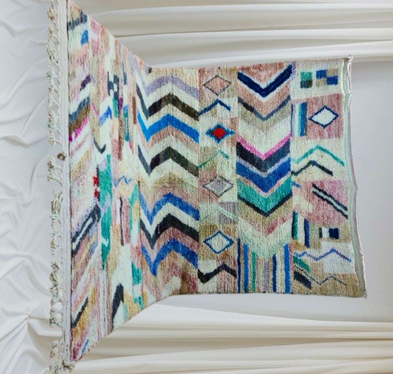 Handmade BOujaad Rug, size 300 x 200 cm || 9.84 x 6.56 ft