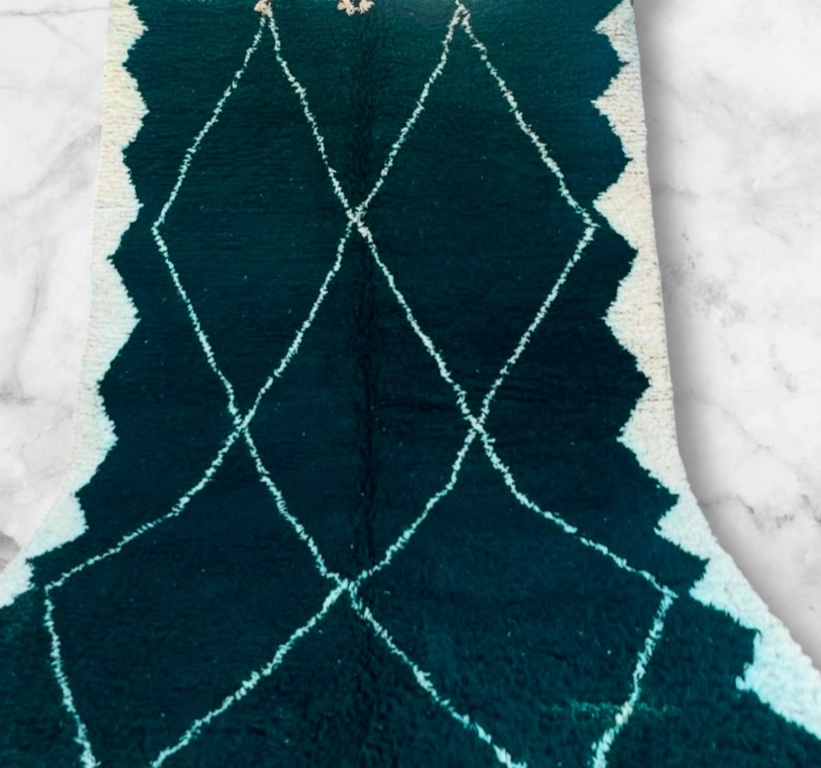 Carpet Beni Ouarain Rug LARGE size 300 x 200 cm || 9.84 x 6.56 ft