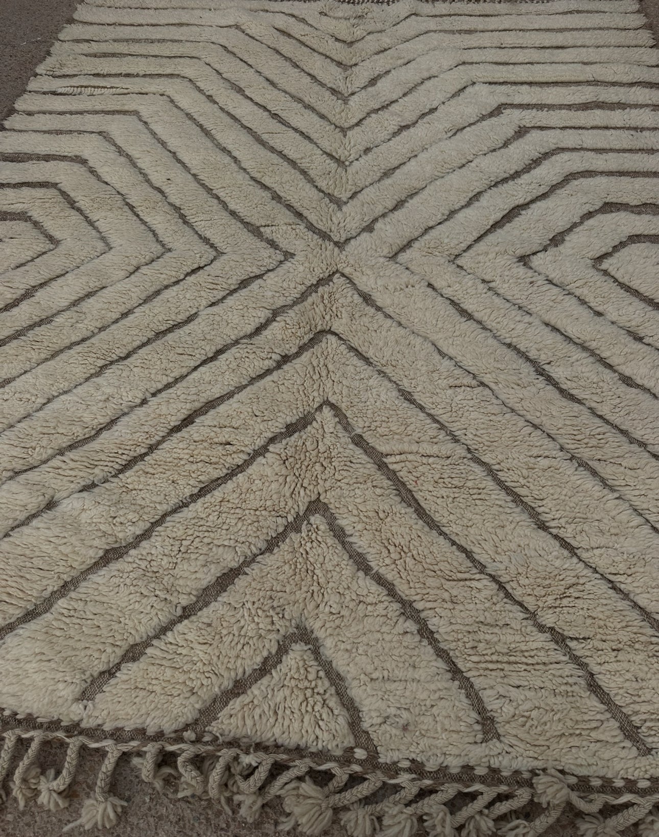 Carpet Beni Ouarain Rug LARGE size 300 x 200 cm || 9.84 x 6.56 ft