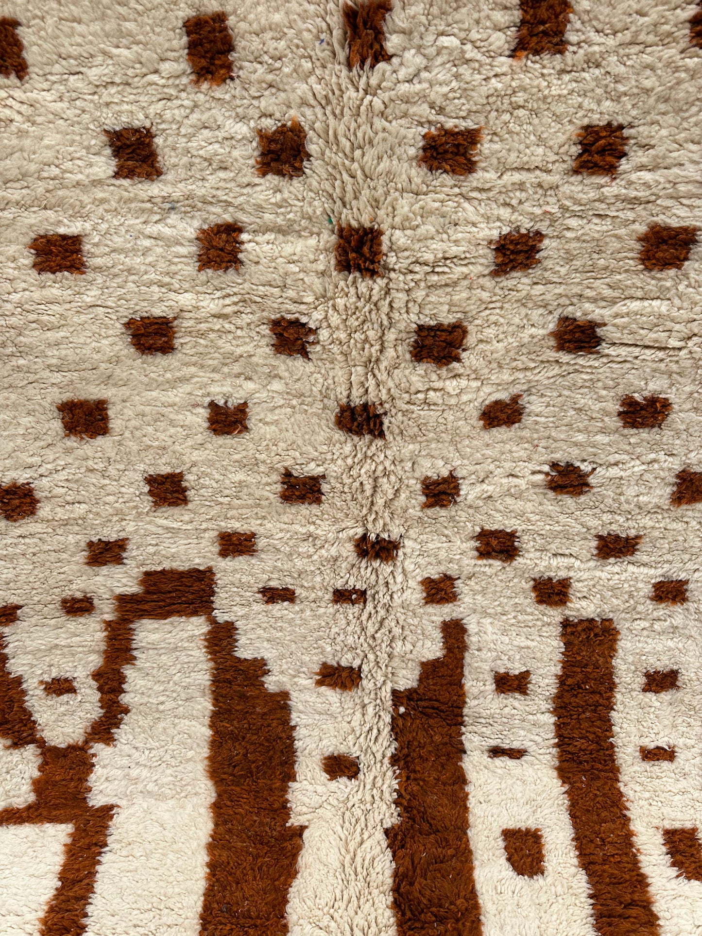 Beni Ouarain Rug size 250 x 150 cm || 8.2 x 4.92 ft