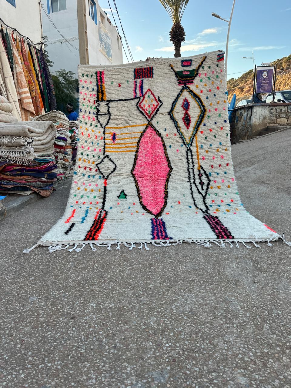 Handmade Azilal Rug, size 300 x 200 cm || 9.84 x 6.56 ft