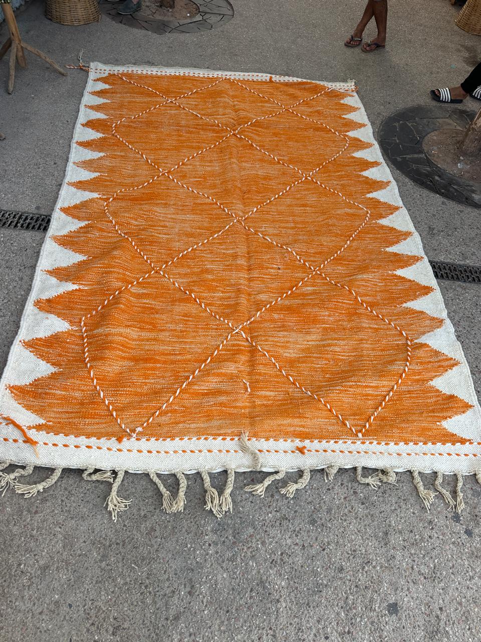 Carpet kelim size size 300 x 200 cm || 9.84 x 6.56 ft