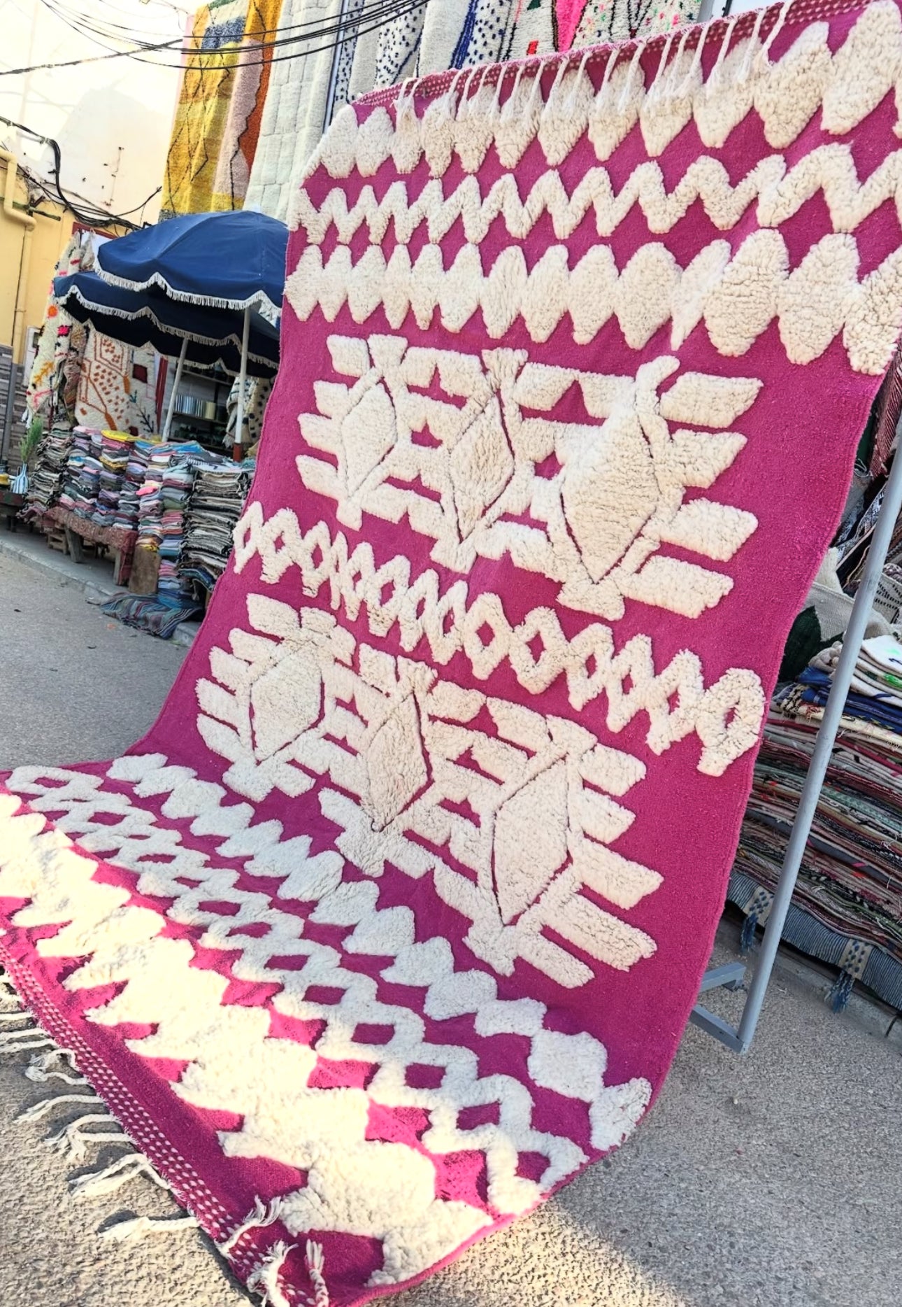 Beni Ouarain Rug size 300 x 200 cm || 9.84 x 6.56 ft