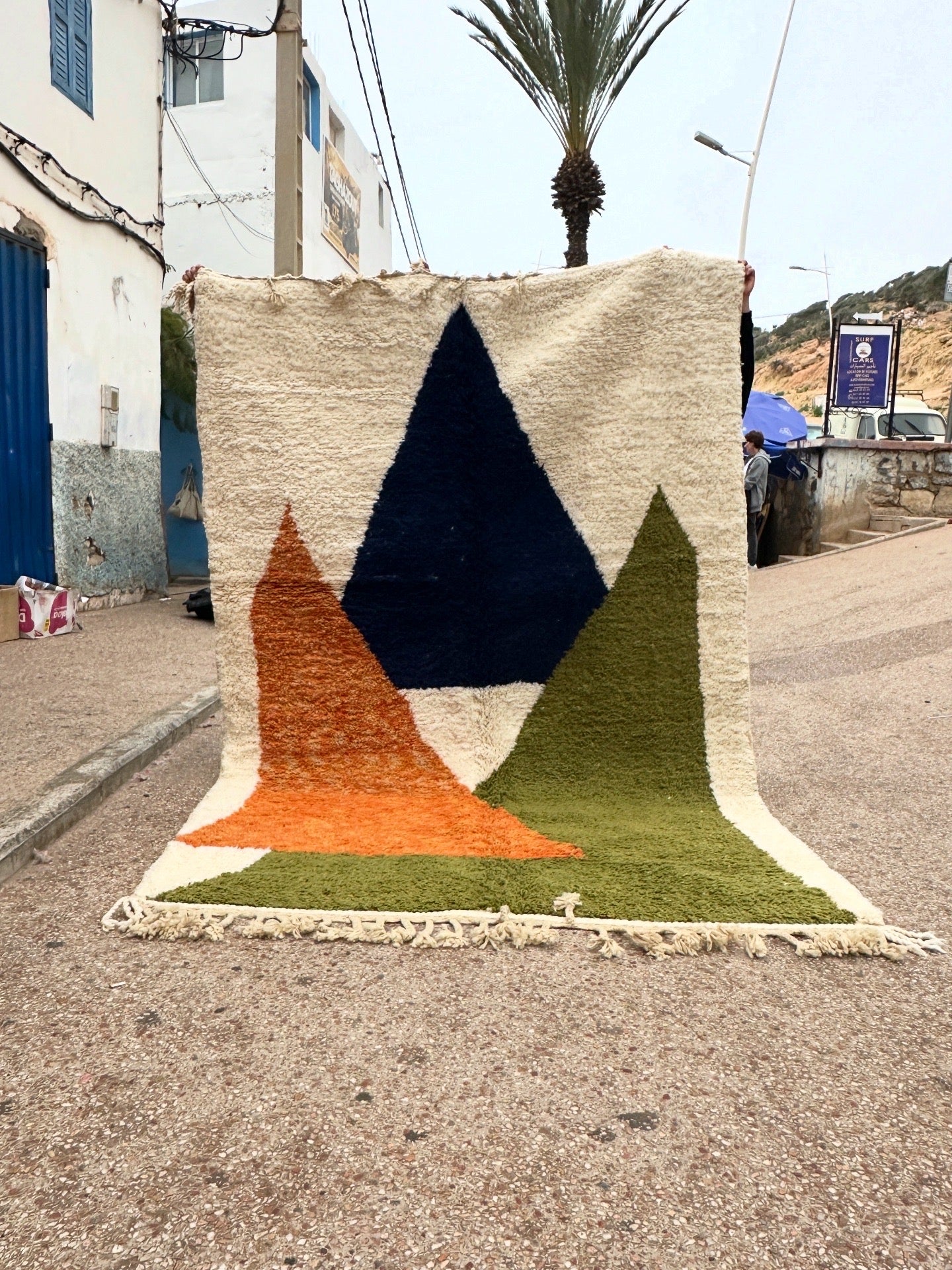 Handmade Azilal Rug, size 300 x 200 cm || 9.84 x 6.56 ft