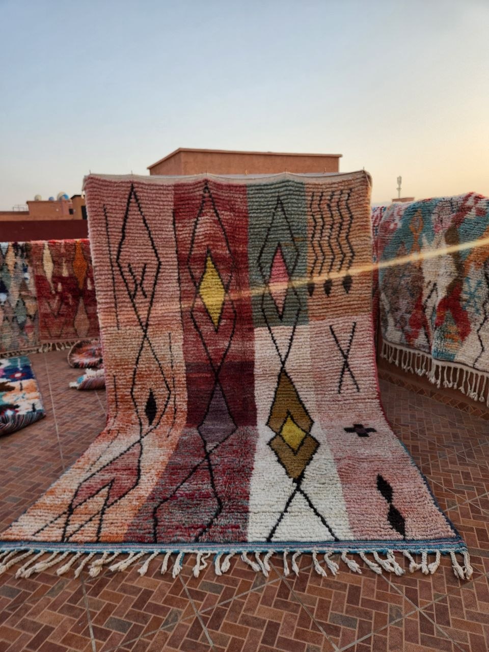 Handmade baajad Rug, size 300 x 200 cm || 9.84 x 6.56 ft
