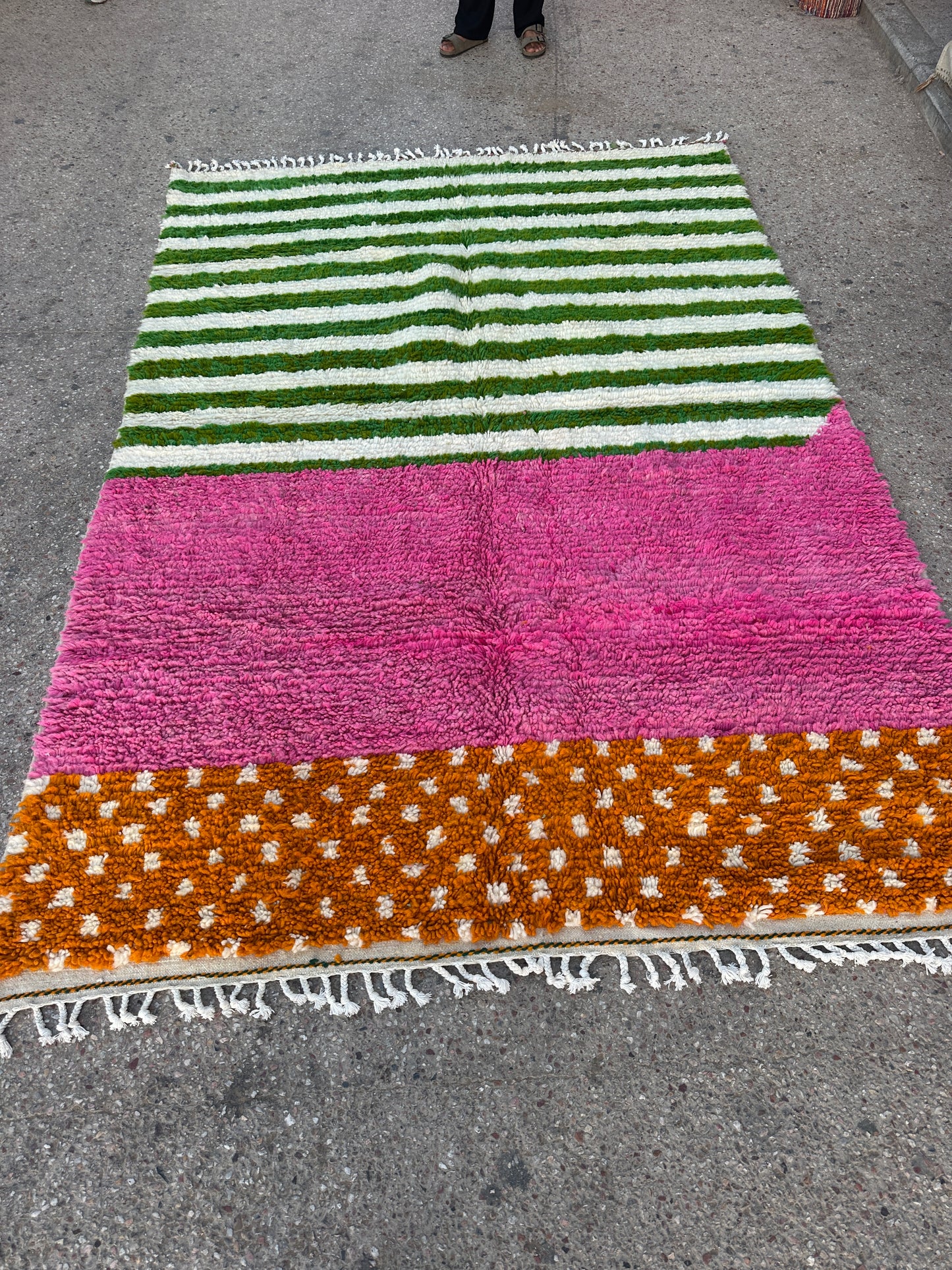 Handmade Azilal Rug, size 300 x 200 cm || 9.84 x 6.56 ft
