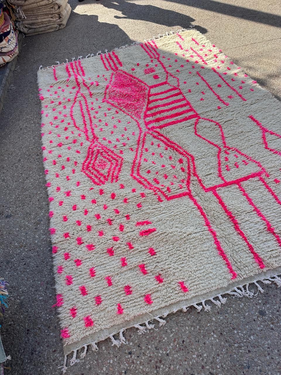 Handmade Azilal Rug, size 300 x 200 cm || 9.84 x 6.56 ft