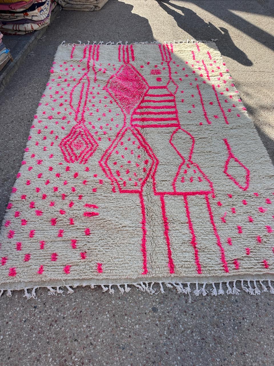 Handmade Azilal Rug, size 300 x 200 cm || 9.84 x 6.56 ft