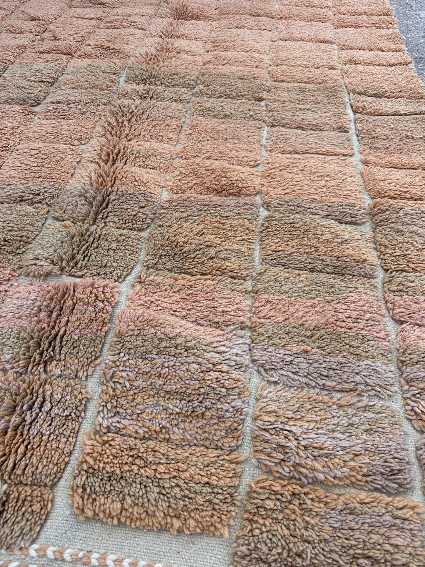 Beni Ouarain Rug size 300 x 200 cm || 9.84 x 6.56 ft