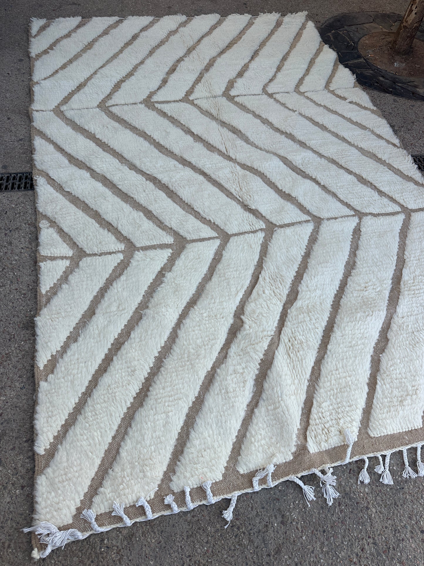 Carpet  Beni Ouarain Rug LARGE size 300 x 200 cm || 9.84 x 6.56 ft