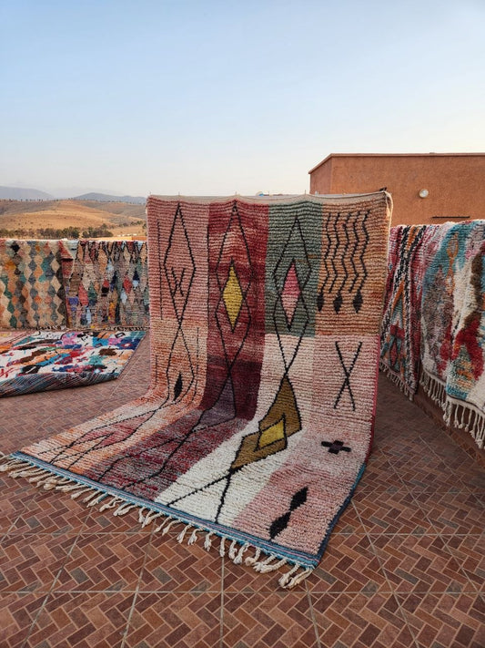 Handmade baajad Rug, size 300 x 200 cm || 9.84 x 6.56 ft