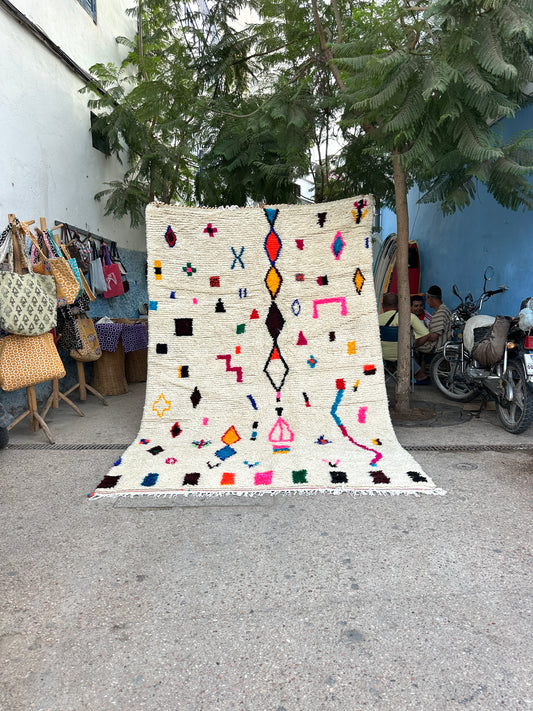 Handmade Azilal Rug, size 300 x 200 cm || 9.84 x 6.56 ft