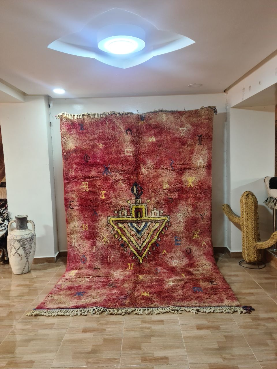 Handmade mrirt, size 250 x 150 cm || 8.2 x 4.92 ft