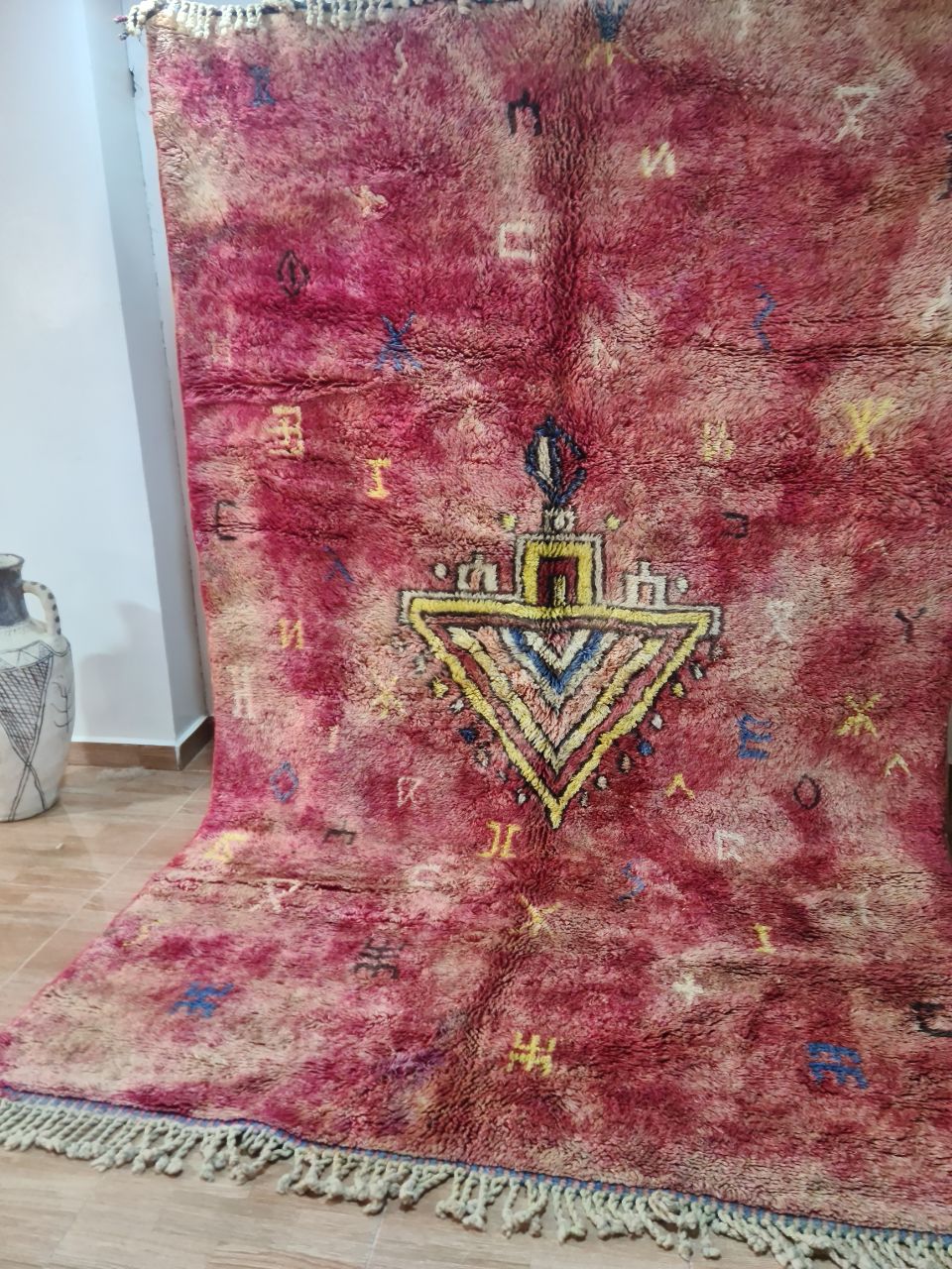 Handmade mrirt, size 250 x 150 cm || 8.2 x 4.92 ft
