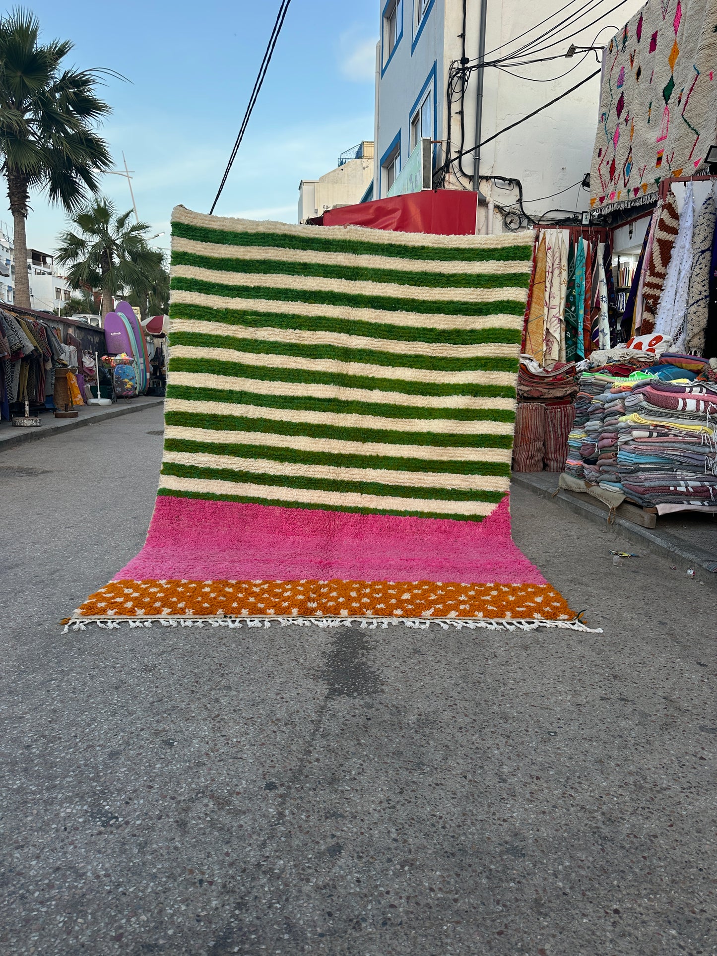 Handmade Azilal Rug, size 300 x 200 cm || 9.84 x 6.56 ft