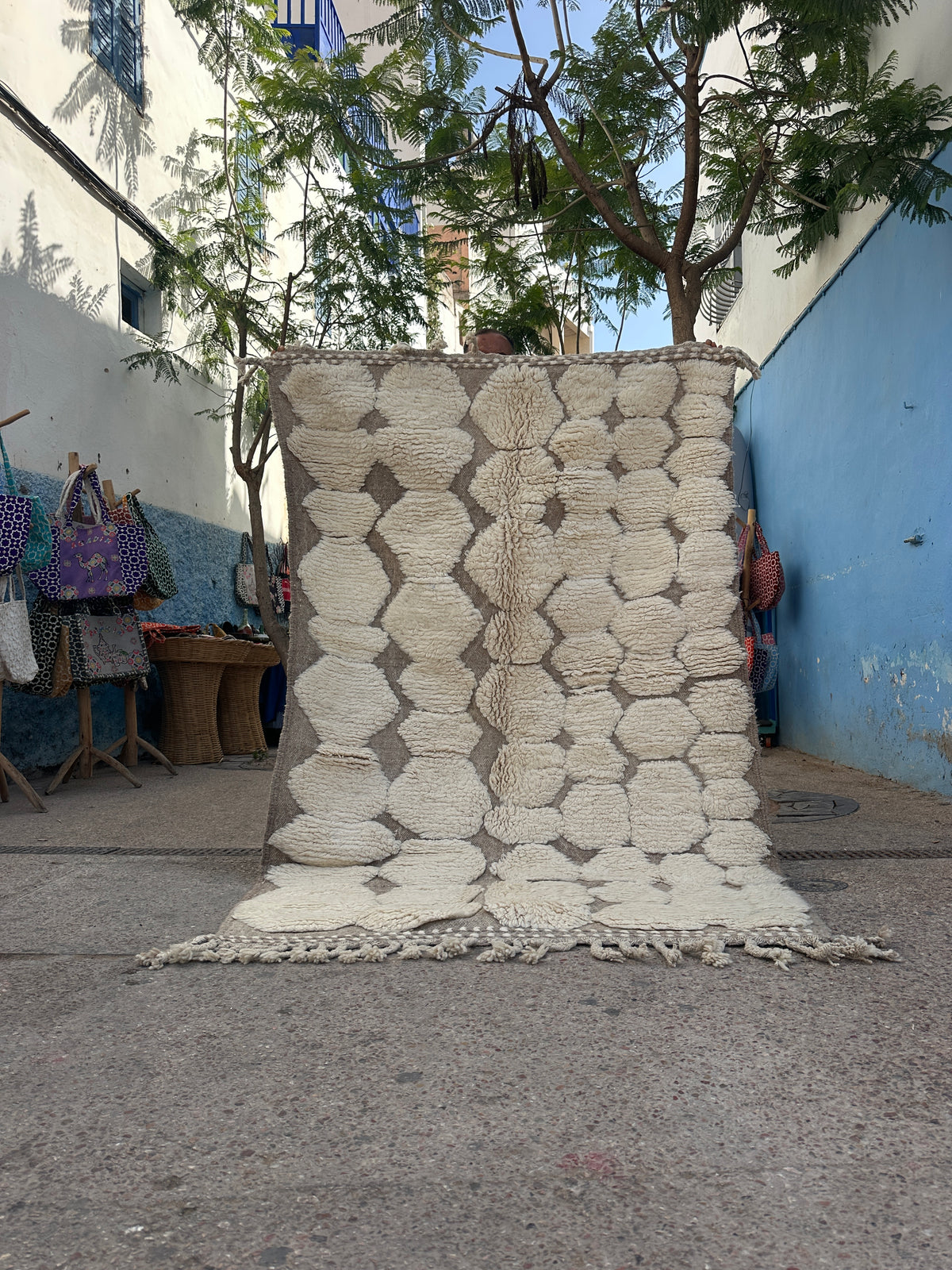 Beni Ouarain Rug size 230 x 140 cm