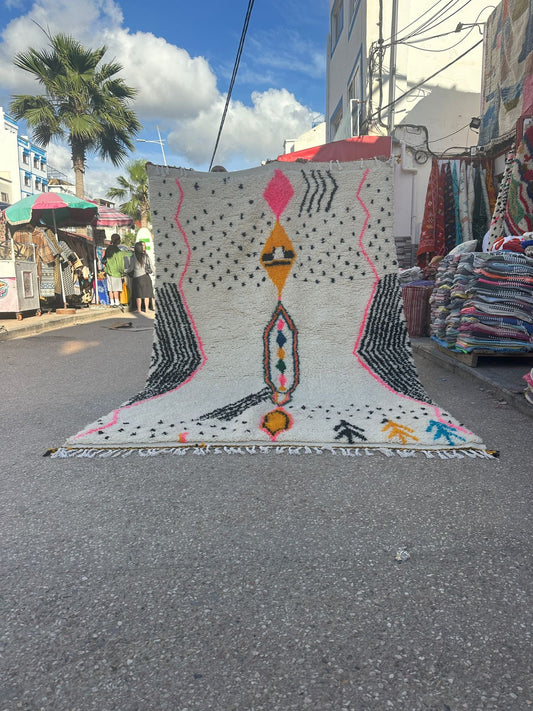 Handmade Azilal Rug, size 300 x 200 cm || 9.84 x 6.56 ft