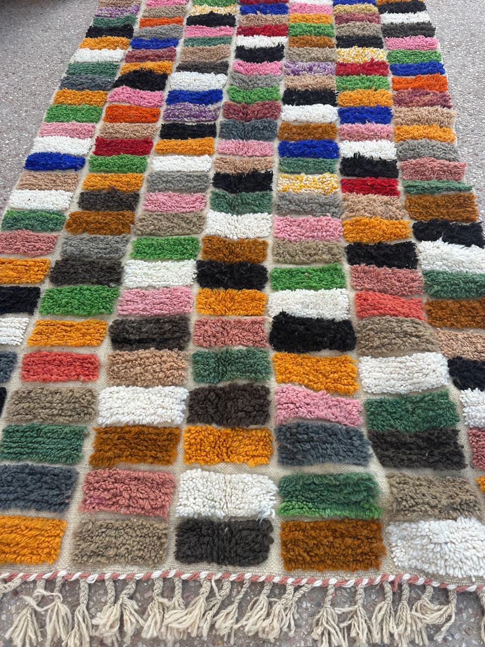 Handmade Azilal Rug, size 250 x 150 cm || 8.2 x 4.92 ft