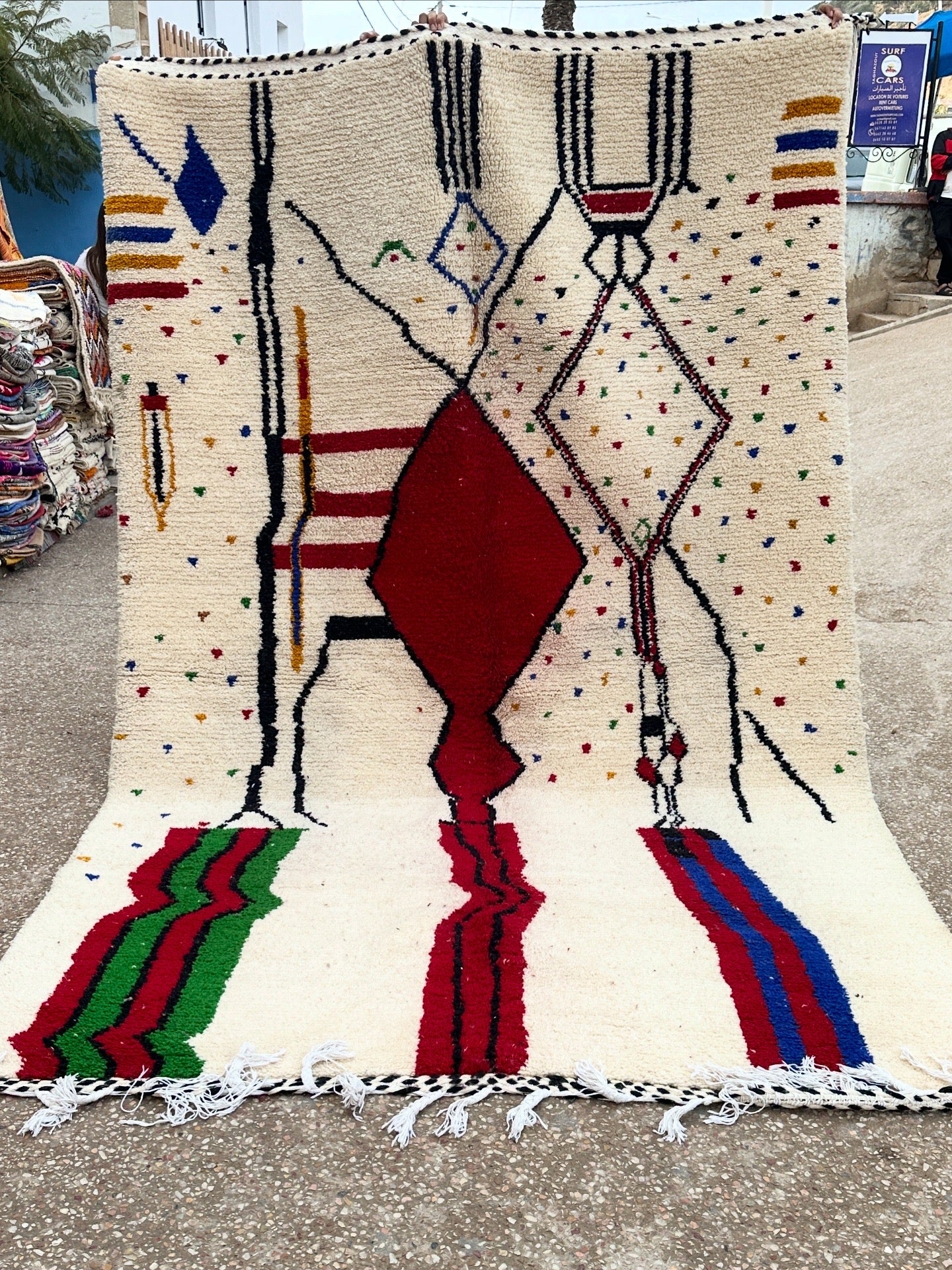 Azilal Rug, size 300 x 200 cm || 9.84 x 6.56 ft