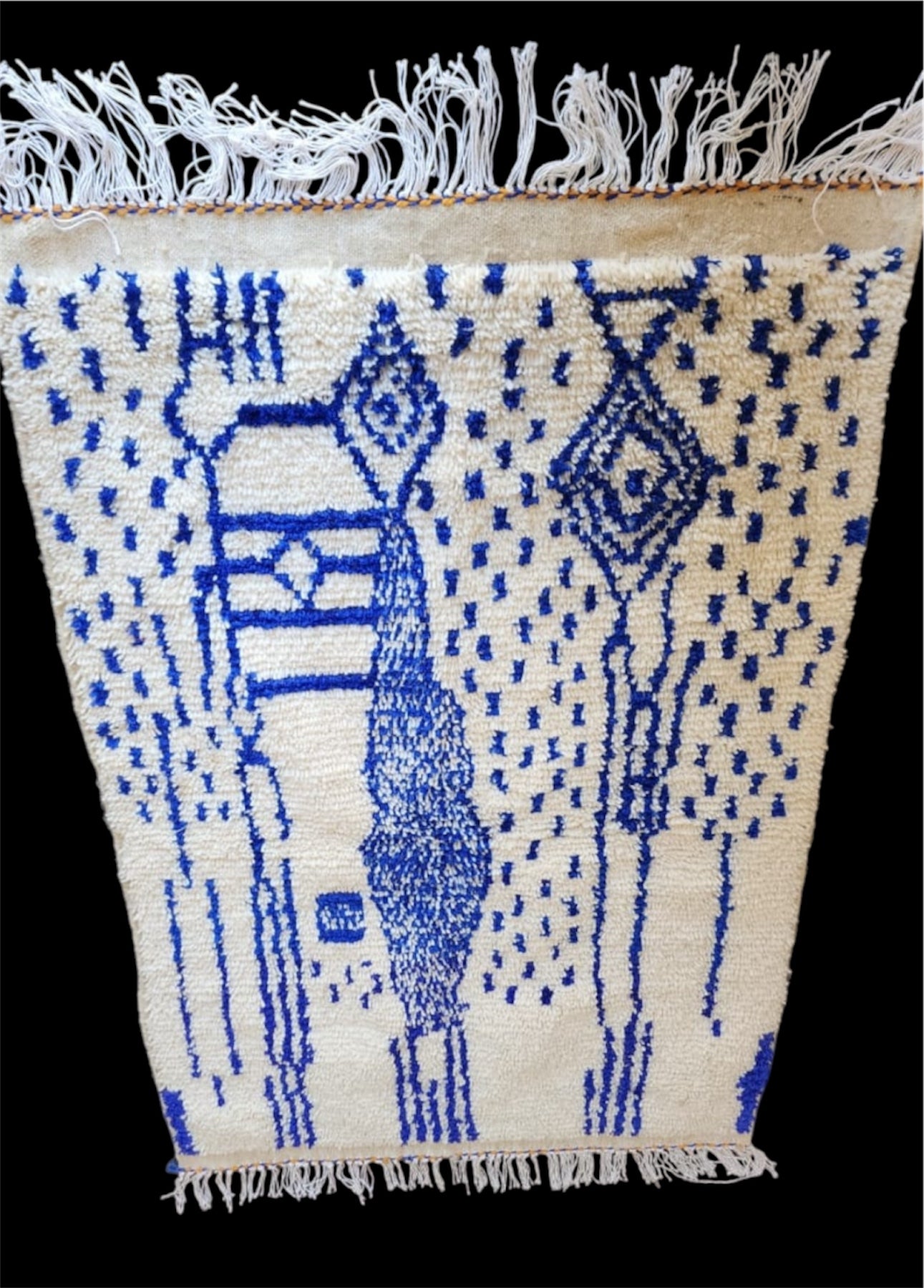 Handmade Azilal Rug, size 150 x 100 cm (4.92 x 3.28 ft)