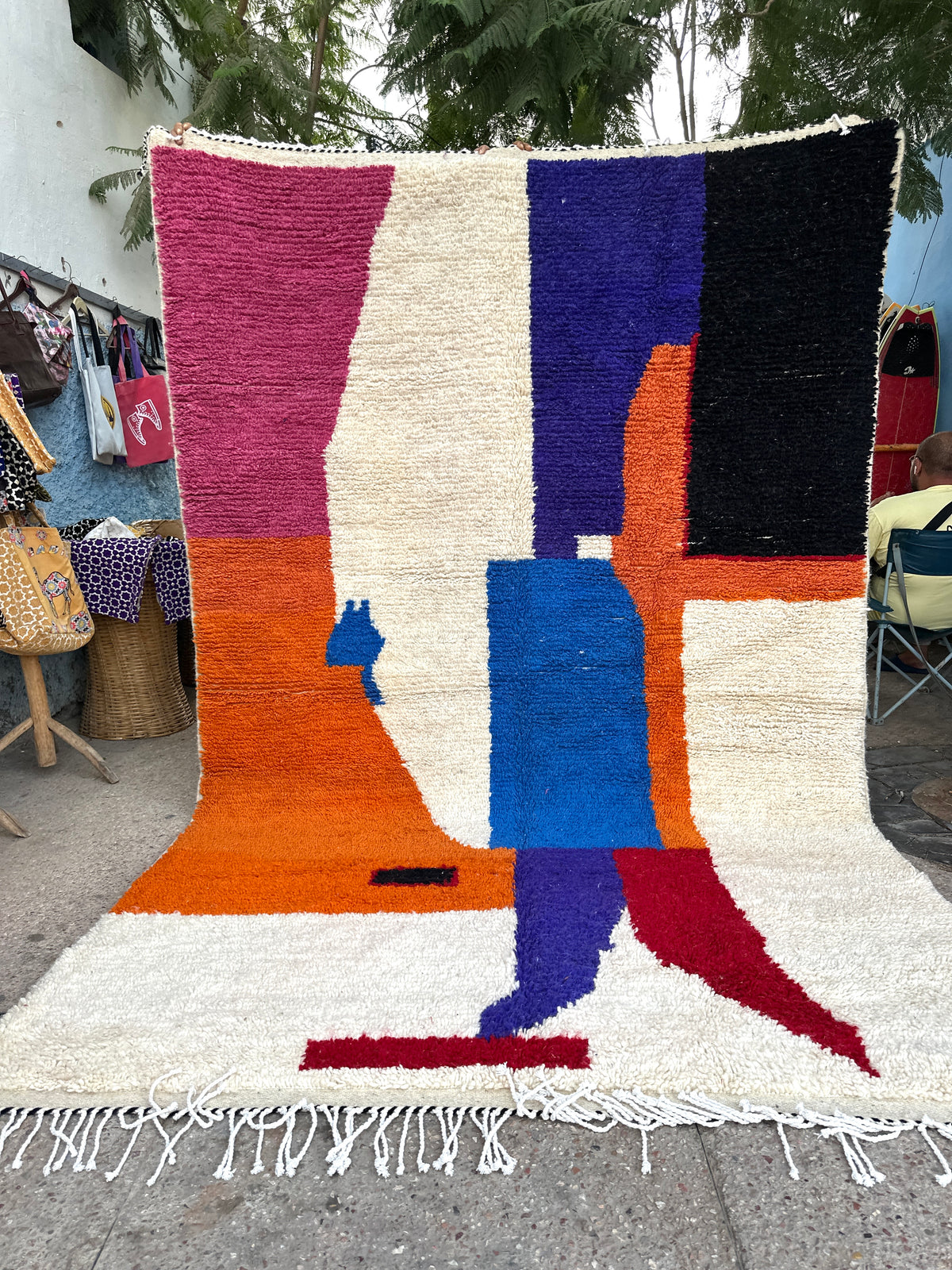 Handmade Azilal Rug, size 300 x 200 cm || 9.84 x 6.56 ft