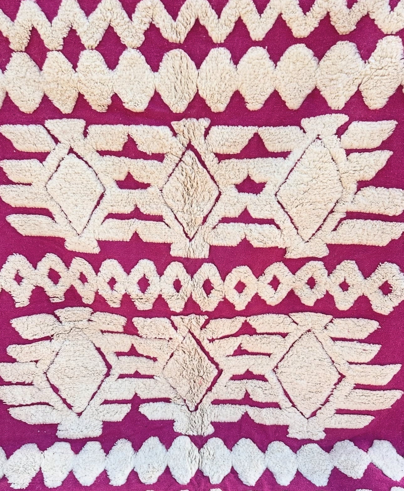 Beni Ouarain Rug size 300 x 200 cm || 9.84 x 6.56 ft