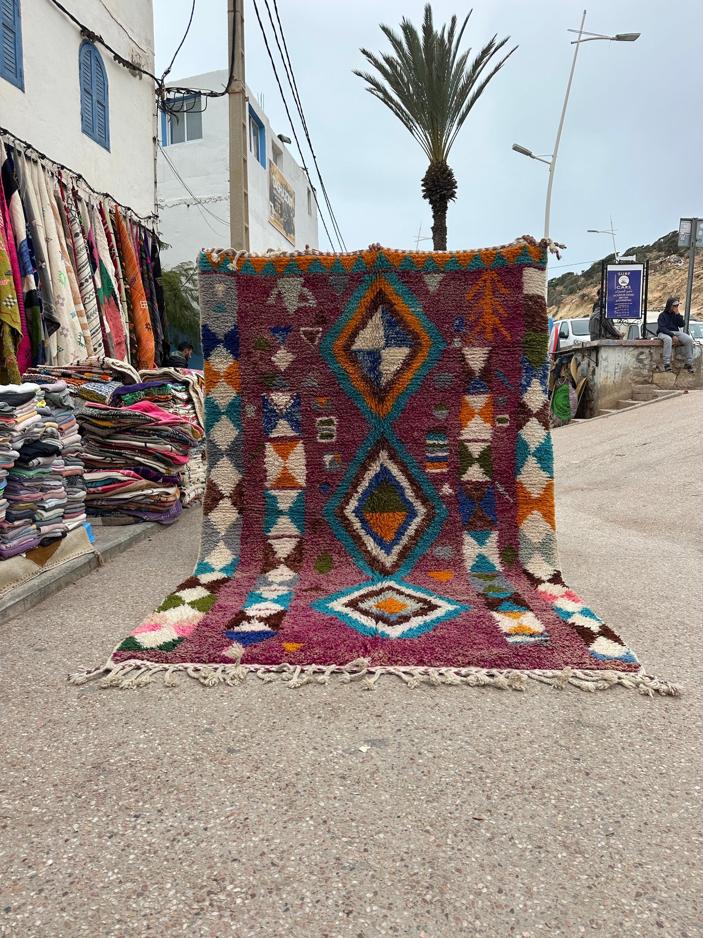 Handmade Azilal Rug, size 300 x 200 cm || 9.84 x 6.56 ft
