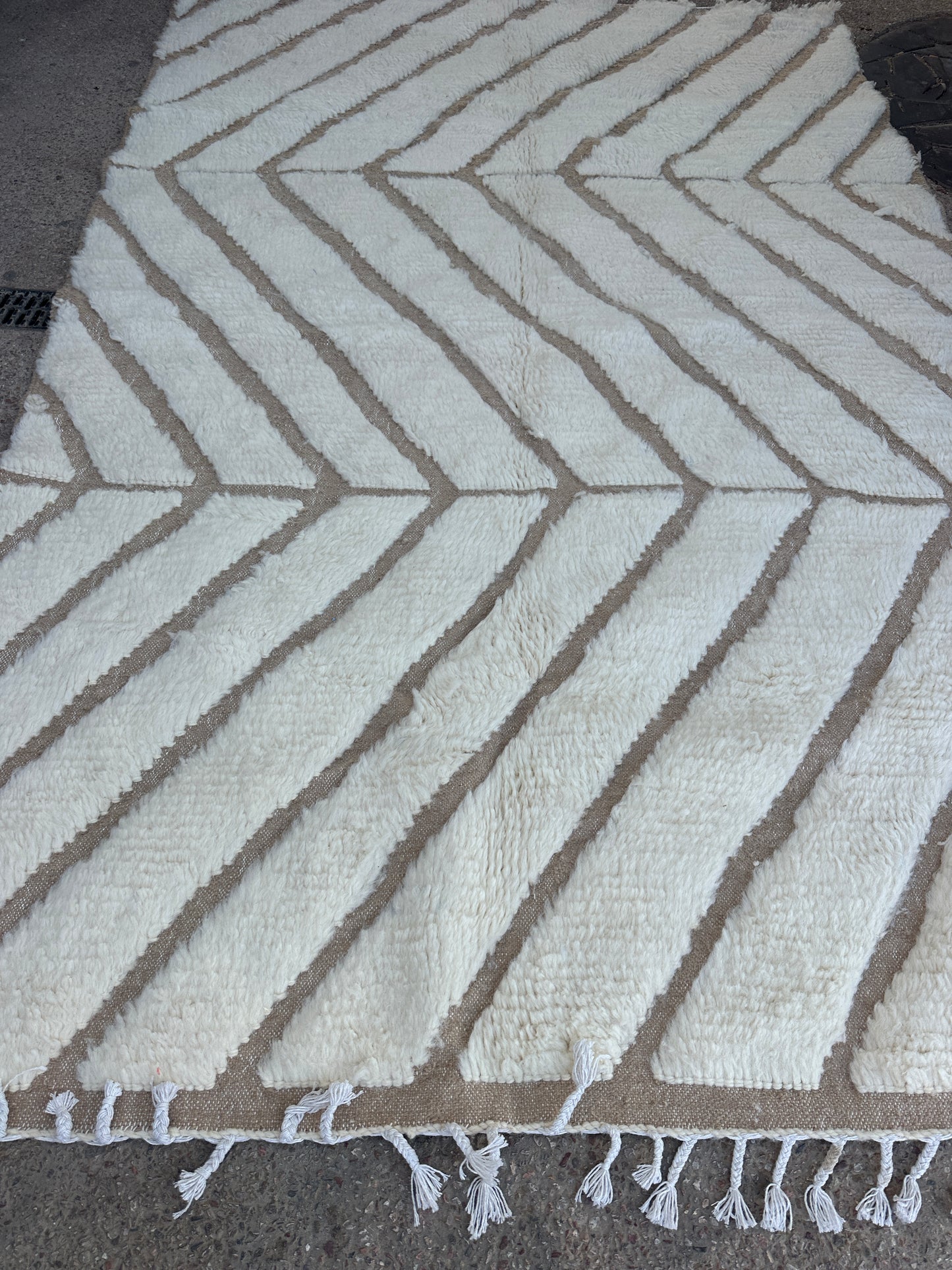 Carpet  Beni Ouarain Rug LARGE size 300 x 200 cm || 9.84 x 6.56 ft