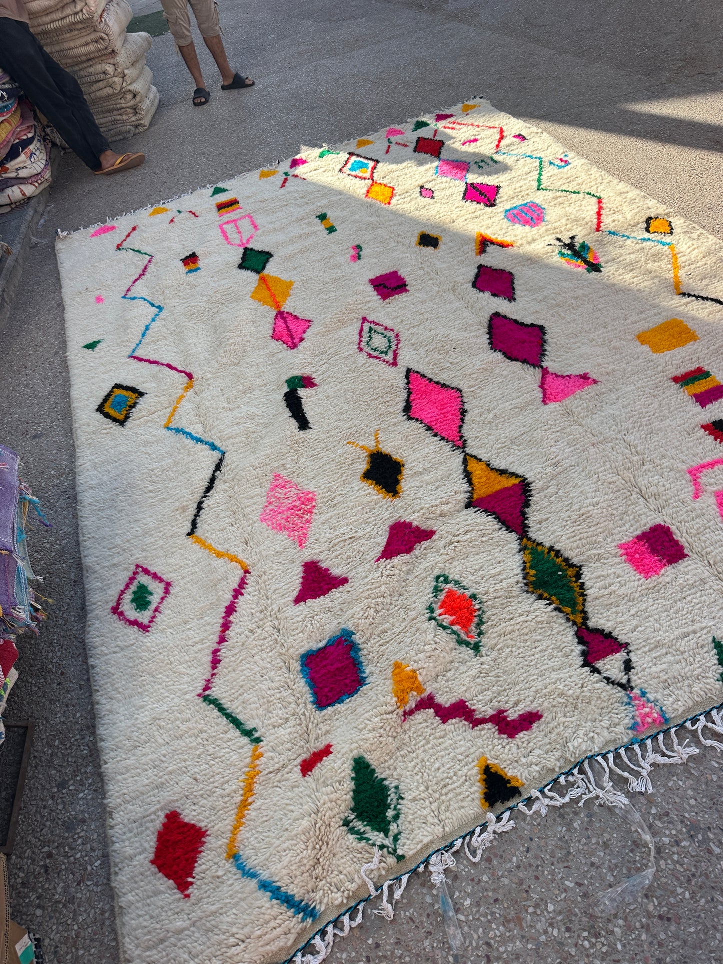 Handmade Azilal Rug, size 350 x 250 cm