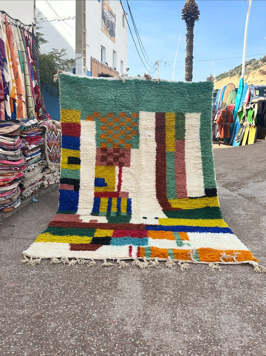 Handmade Azilal Rug, size 300 x 200 cm || 9.84 x 6.56 ft